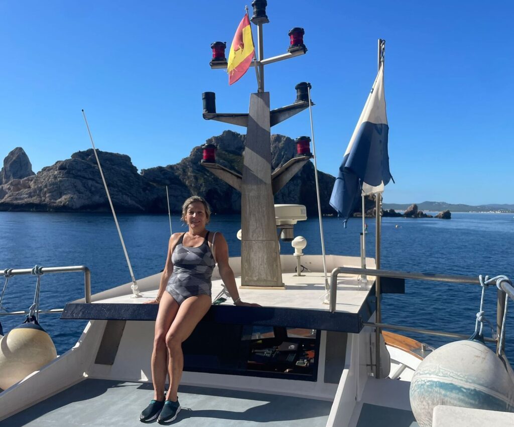 Photo bateau Estartit recadr&eacute;e